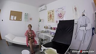 Femei cu Sânii Mari Bunicuță devine POV futut de medicul ei